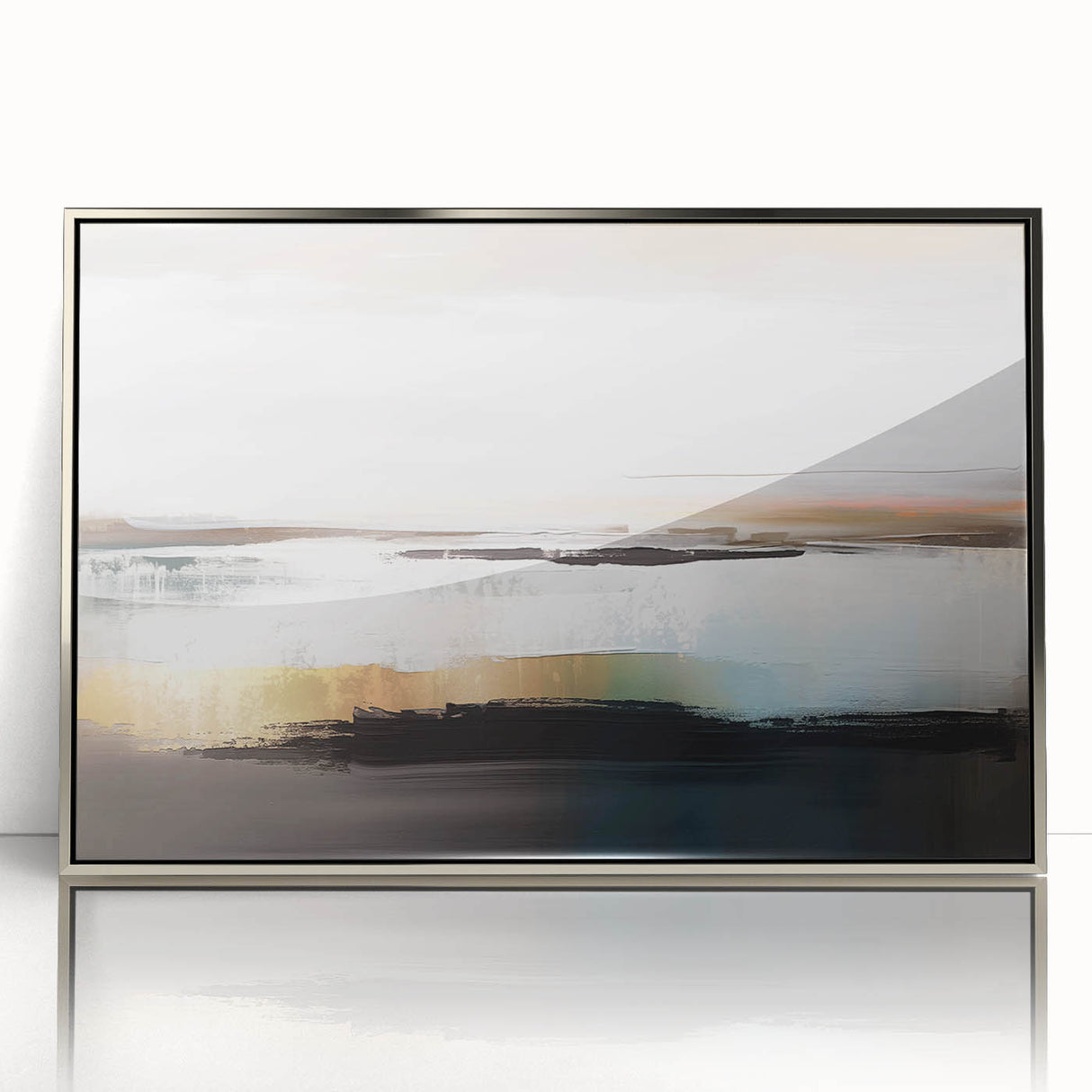 Vibrant abstract wall art canvas print showcasing bold colors and dynamic shapes, perfect for modern home decor or art enthusiasts.