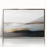 Vibrant abstract wall art canvas print showcasing bold colors and dynamic shapes, perfect for modern home decor or art enthusiasts.