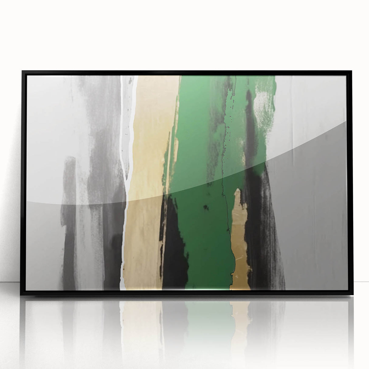 Colorful abstract wall art canvas print showcasing vibrant geometric shapes and bold colors, perfect for modern home decor and artistic expression.