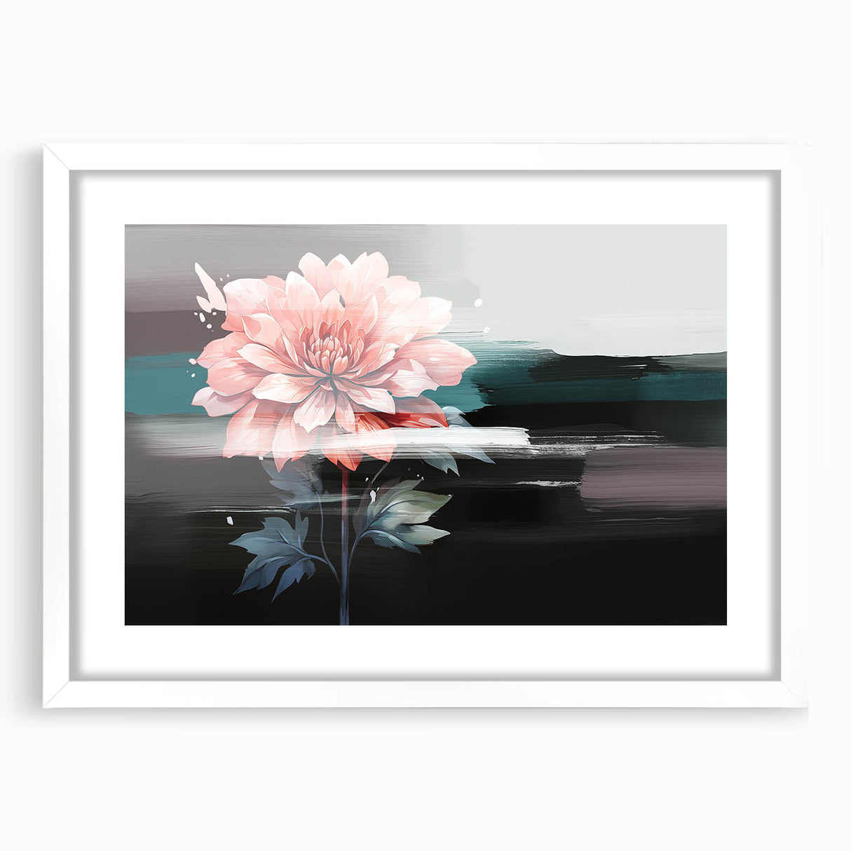 Abstract wall art canvas print showcasing vibrant geometric shapes in bold colors, ideal for modern home decor and artistic expression.