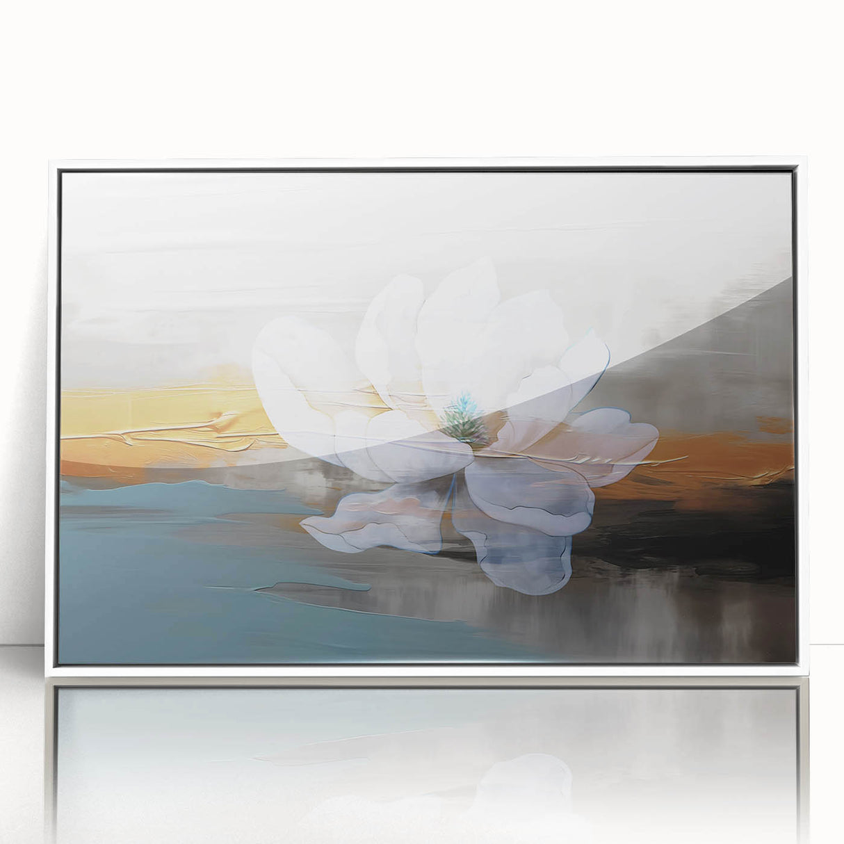 Colorful abstract wall art canvas featuring vibrant shapes and textures, showcasing a modern artistic design, ideal for enhancing home decor aesthetics.