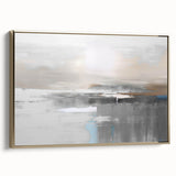 Abstract canvas artwork featuring vibrant colors and fluid shapes, ideal for modern home decor, enhancing artistic ambiance in any room.
