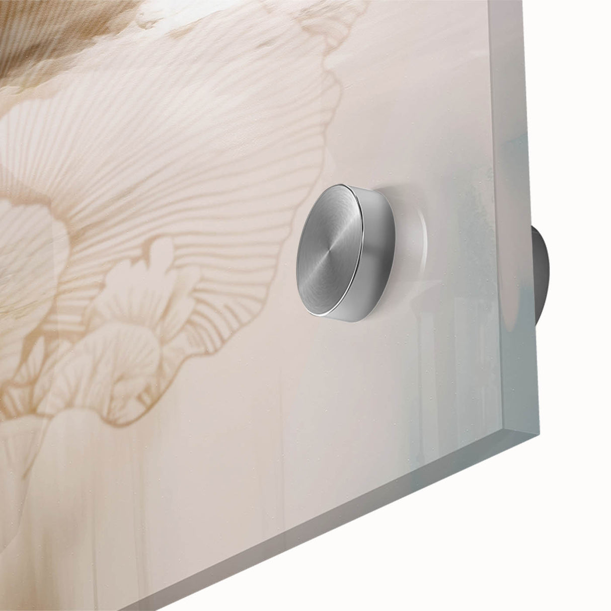 Abstract wall art canvas showcasing vibrant colors and fluid shapes, perfect for modern decor, displayed on a wall with natural lighting.