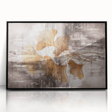 Abstract canvas artwork showcasing vibrant colors and dynamic shapes, ideal for modern home decor, enhancing artistic ambiance.