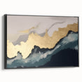 Vibrant abstract canvas art print showcasing bold colors and dynamic shapes, ideal for modern home decor or office spaces, enhancing any interior design.