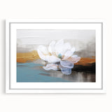 Abstract wall art canvas print showcasing vibrant colors and dynamic shapes, perfect for modern home decor. Displayed rolled in a protective tube, emphasizing its artistic texture and quality craftsmanship.