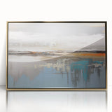 Abstract wall art canvas featuring vibrant colors and dynamic geometric shapes, ideal for modern home decor and artistic expression.
