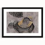 Vibrant abstract canvas print showcasing a dynamic blend of colors and shapes, perfect for modern home decor or artistic display.