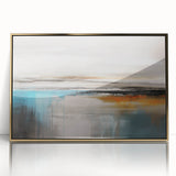 Abstract canvas artwork showcasing vibrant colors and dynamic shapes, ideal for modern home décor or office spaces. Perfect for adding a contemporary touch to interior designs.