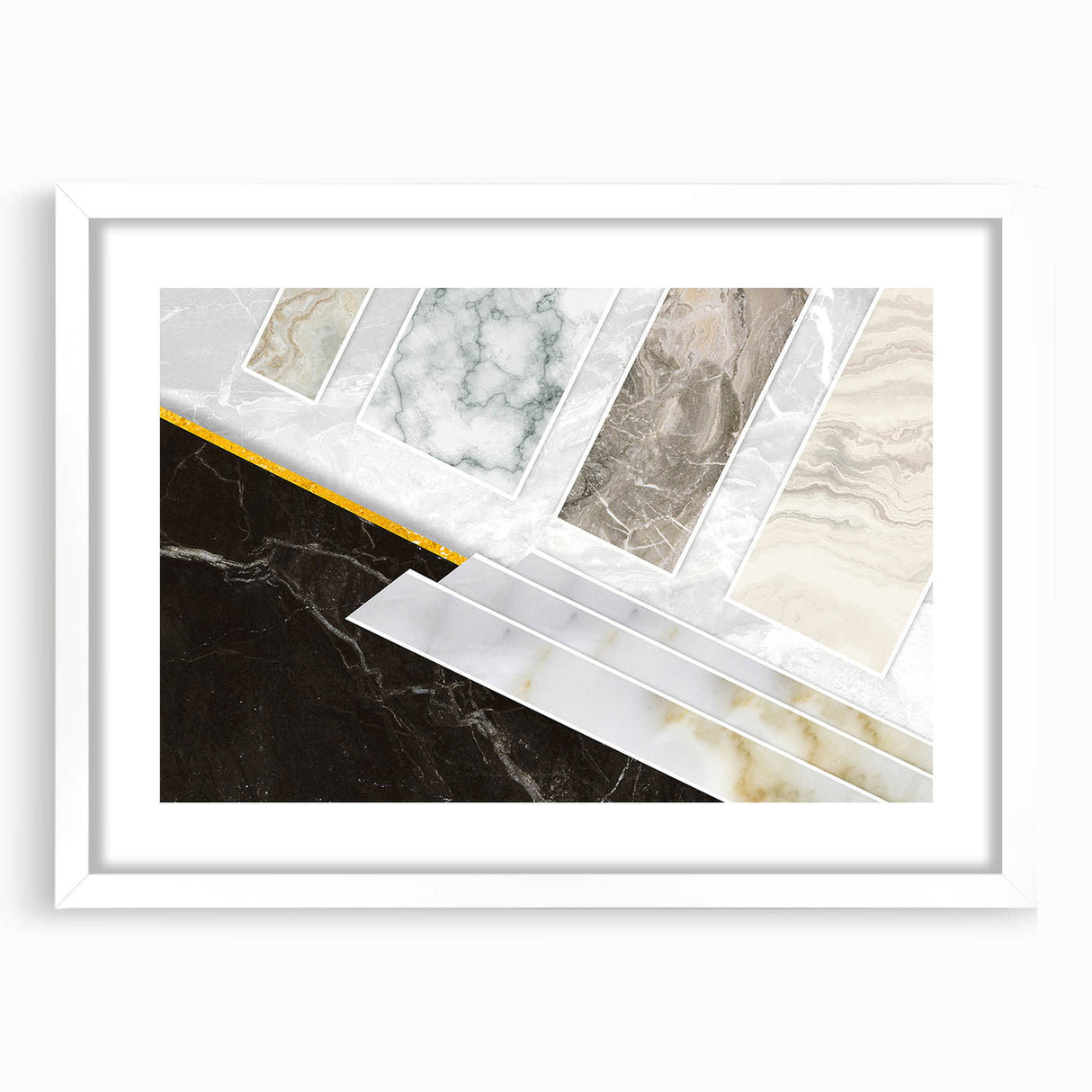 Abstract canvas artwork showcasing vibrant geometric patterns in bold colors, designed to enhance modern home decor. Perfect for adding a stylish touch to any room.