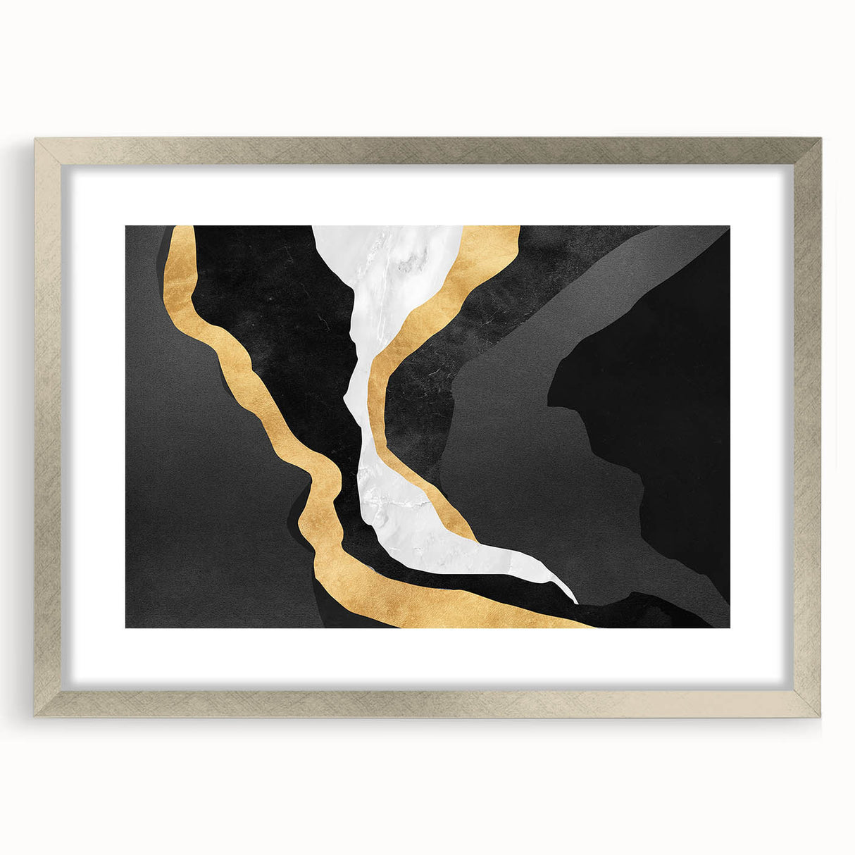 Abstract canvas artwork displaying vibrant colors and dynamic shapes, perfect for modern home decor; rolled and ready for framing.