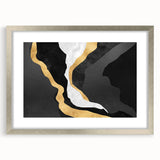 Abstract canvas artwork displaying vibrant colors and dynamic shapes, perfect for modern home decor; rolled and ready for framing.