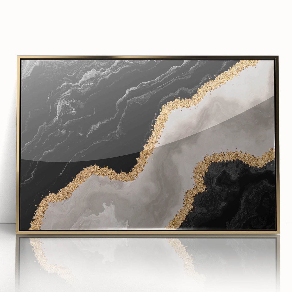 Abstract wall art canvas featuring vibrant colors and dynamic shapes, perfect for modern decor, highlighting artistic expression and creativity.