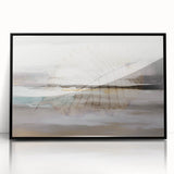 Colorful abstract wall art canvas print showcasing vibrant geometric shapes and swirls, perfect for modern home decor or office space enhancement.