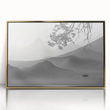 Abstract wall art canvas print showcasing vibrant colors and dynamic shapes, perfect for modern home decor or artistic display.
