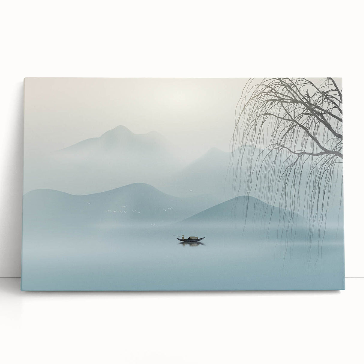 Abstract canvas artwork showcasing vibrant colors and fluid shapes, ideal for modern home decor, enhancing any living space with artistic flair.