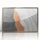 Abstract canvas artwork showcasing vibrant colors and dynamic shapes, ideal for modern home decor and artistic expression in living spaces.