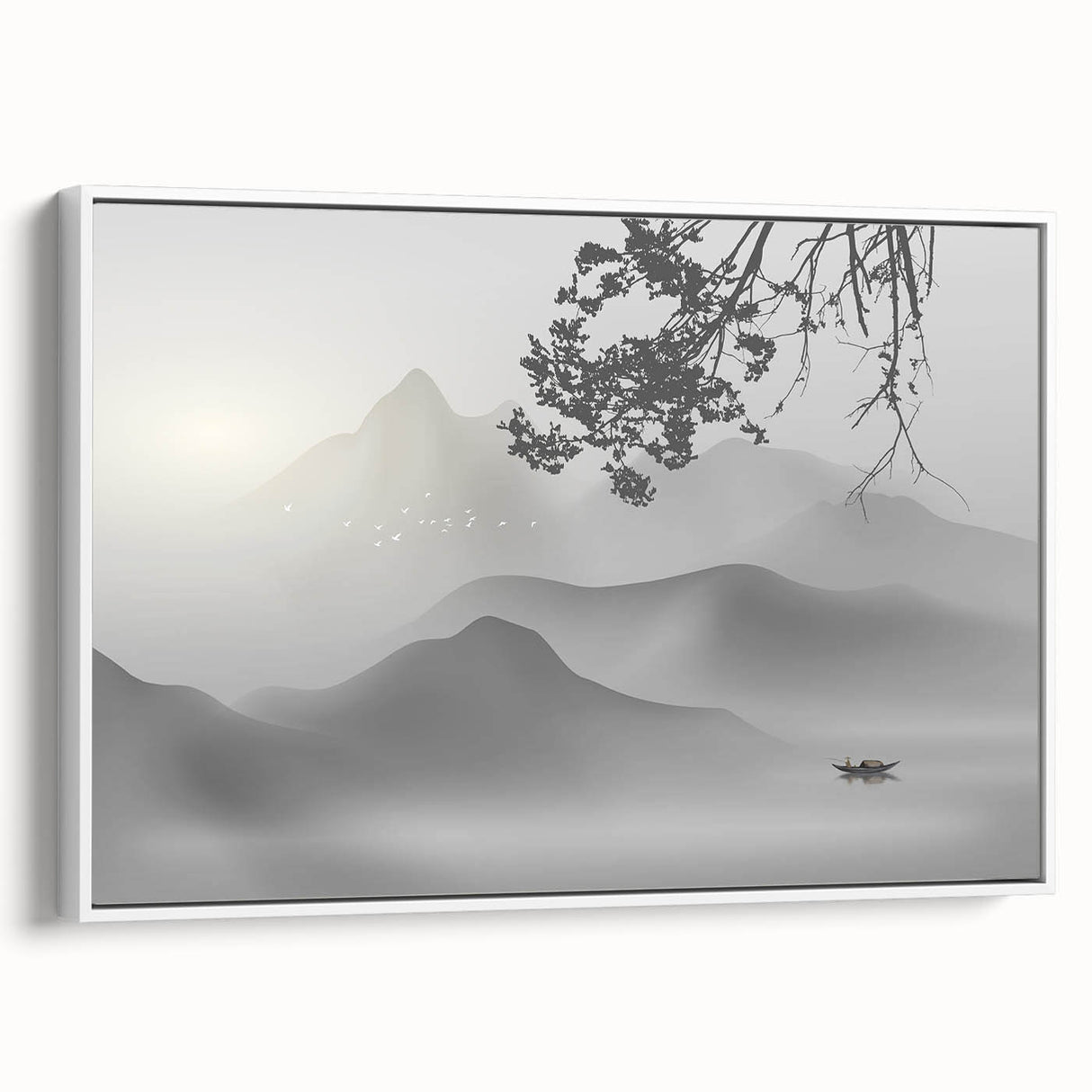 Vibrant abstract wall art canvas print showcasing bold colors and dynamic shapes, perfect for modern home decor and artistic expression.