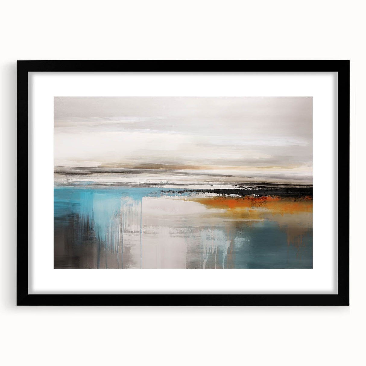 Vibrant abstract wall art canvas showcasing bold colors and dynamic shapes, ideal for modern home decor or office spaces, enhancing artistic ambiance.