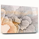 Abstract wall art canvas print showcasing vibrant colors and geometric shapes, perfect for modern home decor or art enthusiasts.