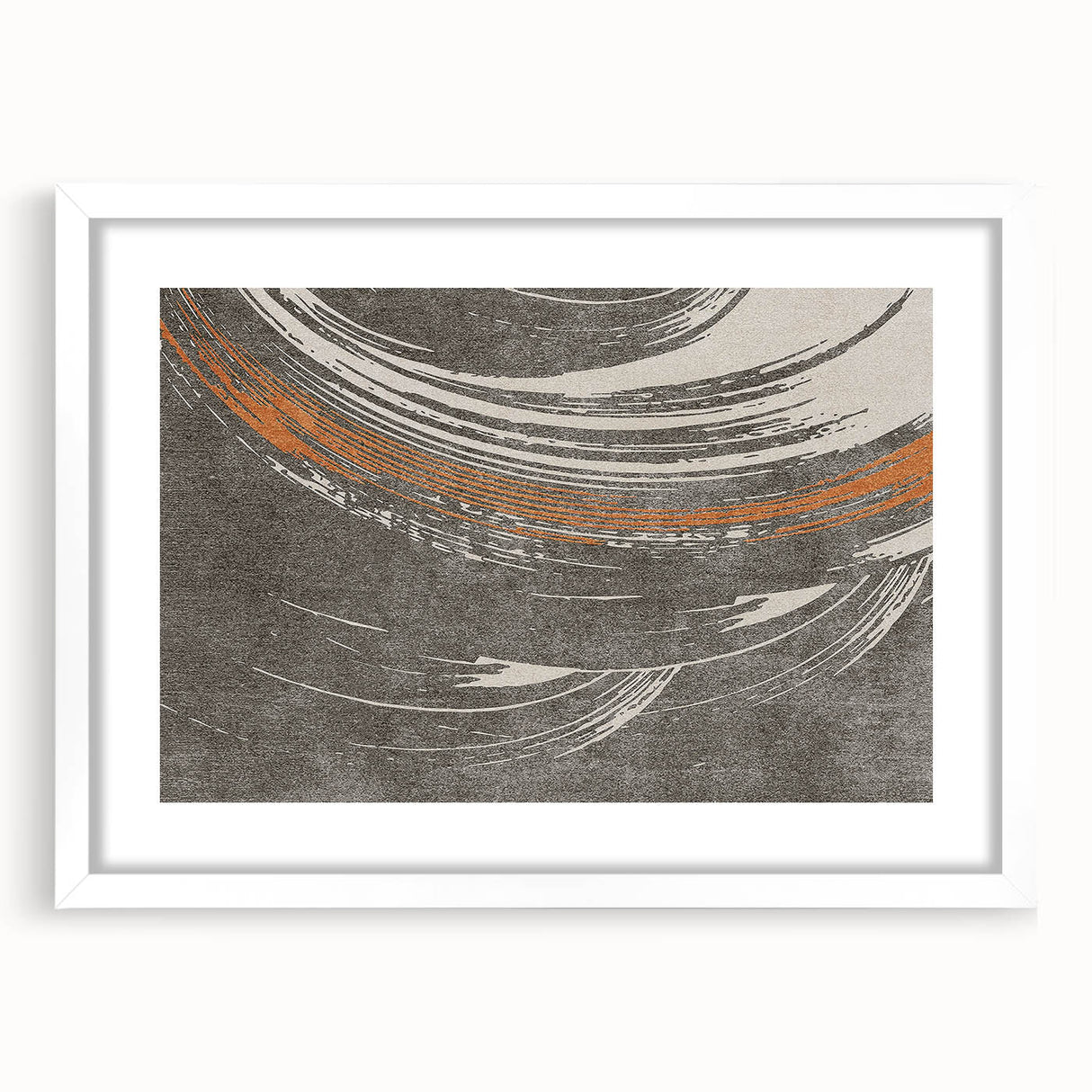 Vibrant rolled canvas print showcasing abstract geometric patterns in bold colors, ideal for modern home decor and artistic framing.
