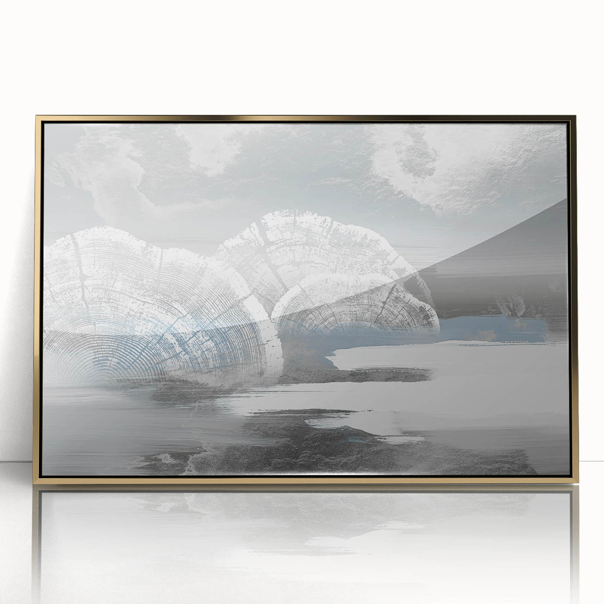 Abstract canvas art print showcasing vibrant colors and dynamic shapes, ideal for modern home decor. Rolled and securely packaged for safe delivery.