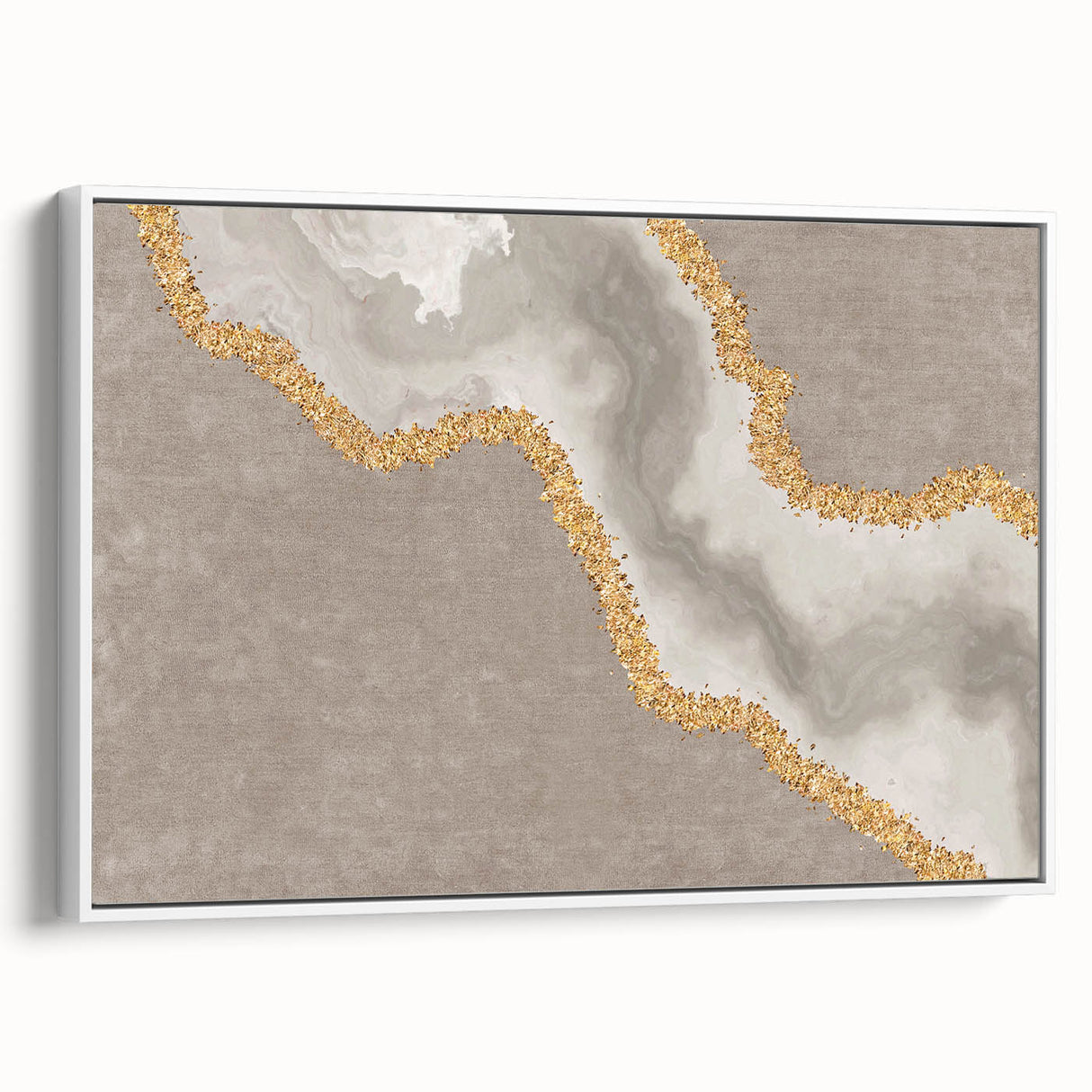Colorful abstract wall art canvas print showcasing vibrant swirls of blue, orange, and yellow, perfect for modern home decor and artistic spaces.