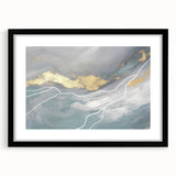 Vibrant abstract canvas print showcasing bold colors and dynamic geometric shapes, perfect for modern home decor or artistic spaces.