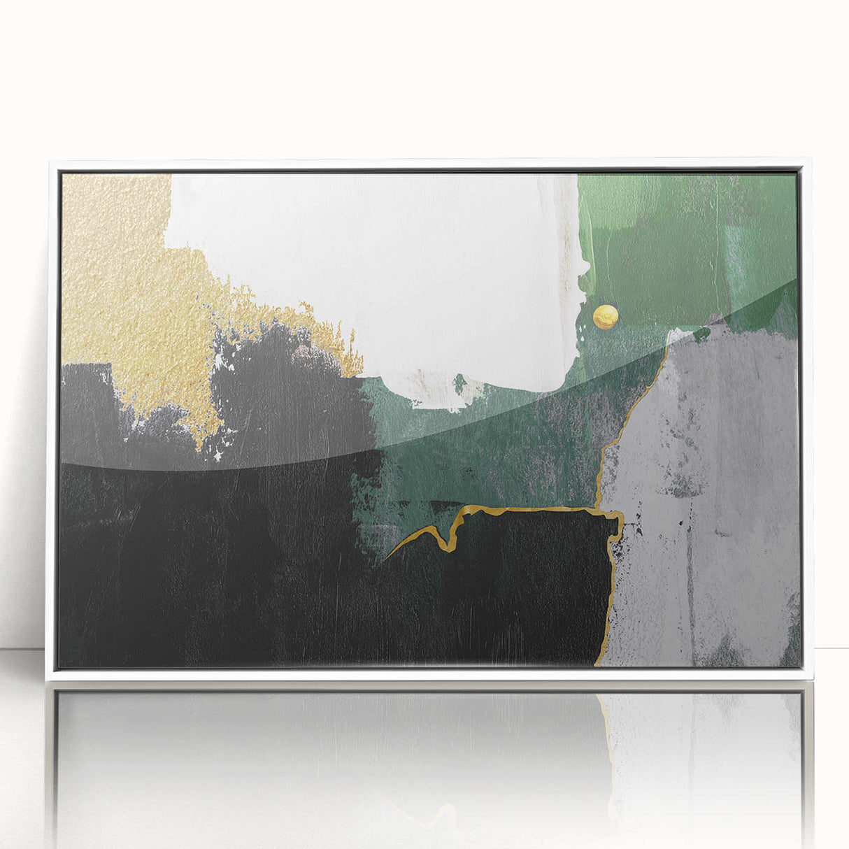 Colorful abstract wall art featuring vibrant shapes and fluid lines, perfect for modern home decor or artistic accent pieces in any room.