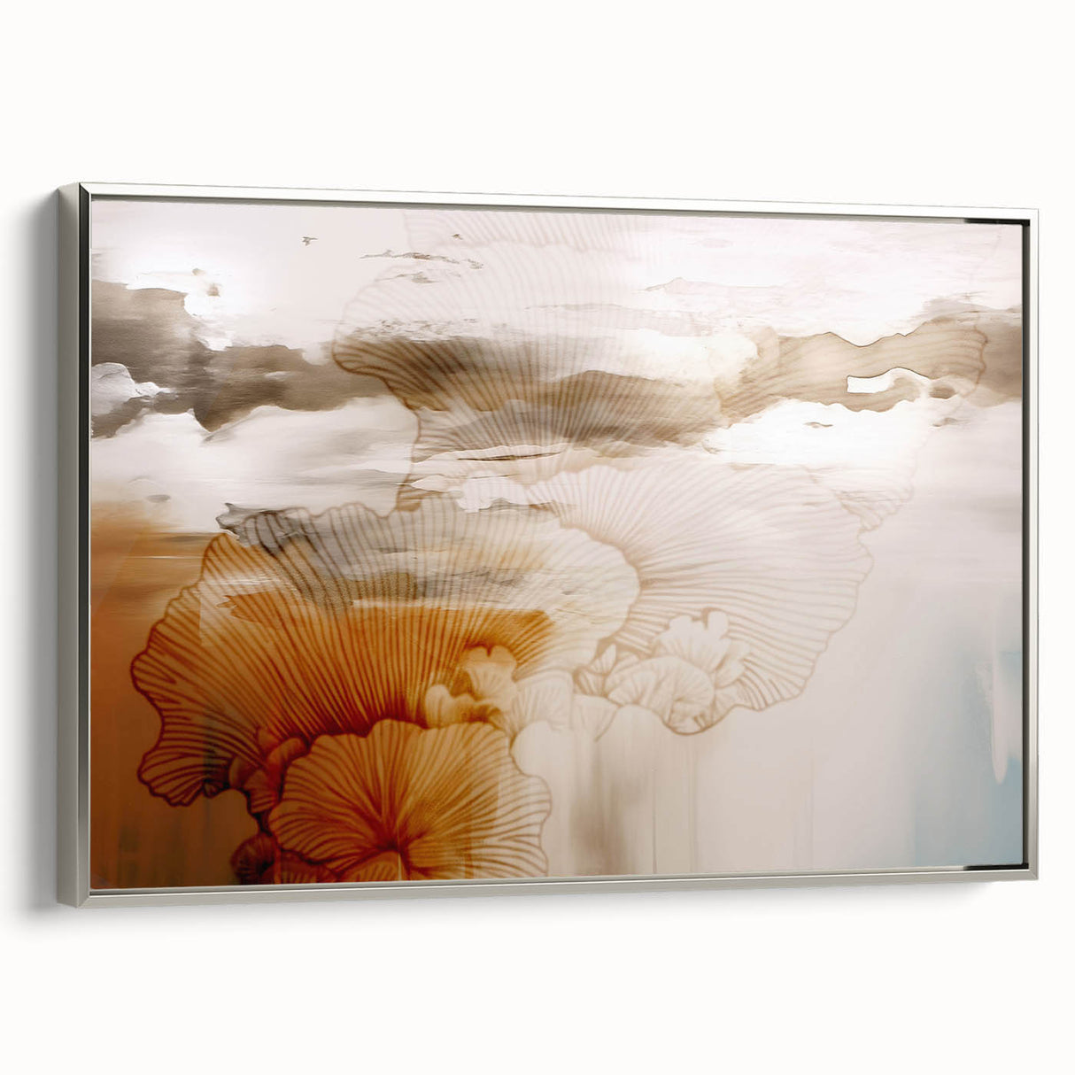 Abstract wall art canvas print showcasing vibrant colors and dynamic shapes, ideal for modern decor. Perfect for adding a creative touch to any space.