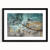 Vibrant abstract canvas art print showcasing bold colors and dynamic shapes, perfect for modern home decor and wall aesthetics.