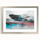 Abstract canvas artwork featuring vibrant colors and geometric patterns, ideal for modern home decor. The design evokes a sense of energy and creativity.