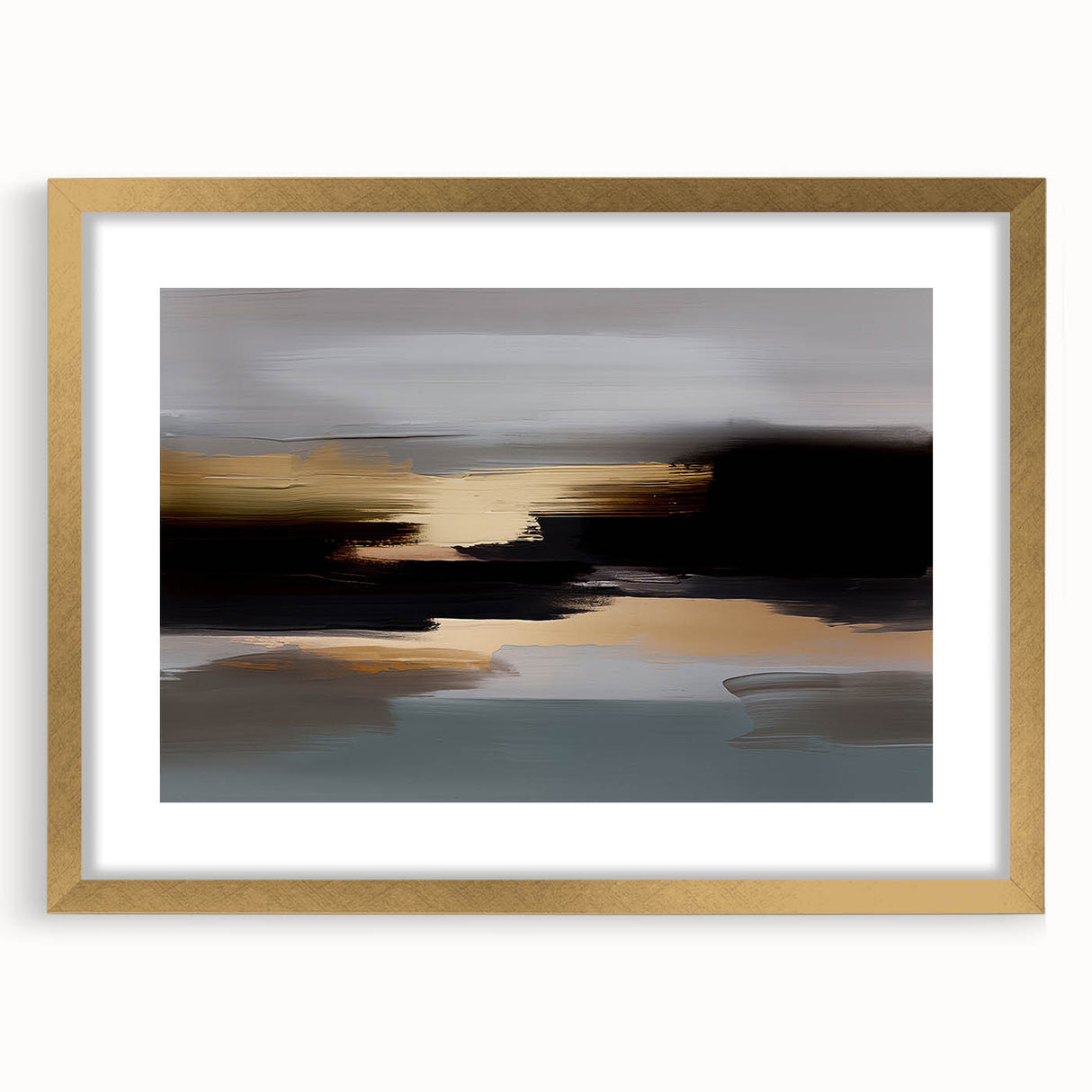 Abstract canvas art print showcasing vibrant colors and dynamic shapes, perfect for modern home decor or artistic spaces.