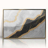 Abstract wall art canvas featuring vibrant colors and dynamic shapes, ideal for modern home decor, showcasing a contemporary artistic design.