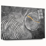 Abstract canvas art print showcasing vibrant colors and fluid shapes, perfect for modern home decor, elegantly displayed in a contemporary setting.