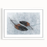 Abstract wall art canvas print showcasing vibrant colors and dynamic shapes, ideal for modern home decor, presented in a protective tube.