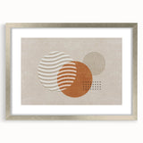 Vibrant abstract canvas art print showcasing a blend of bold colors and geometric shapes, perfect for modern home decor or art collectors.