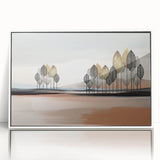 Colorful abstract wall art canvas print showcasing vibrant brush strokes and organic shapes, ideal for modern home decor or office spaces.