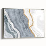 Vibrant abstract wall art canvas print showcasing bold colors and dynamic shapes, perfect for modern home decor or artistic spaces.