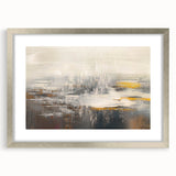 Colorful abstract wall art canvas print showcasing vibrant swirls of blue, orange, and yellow, perfect for modern home decor.