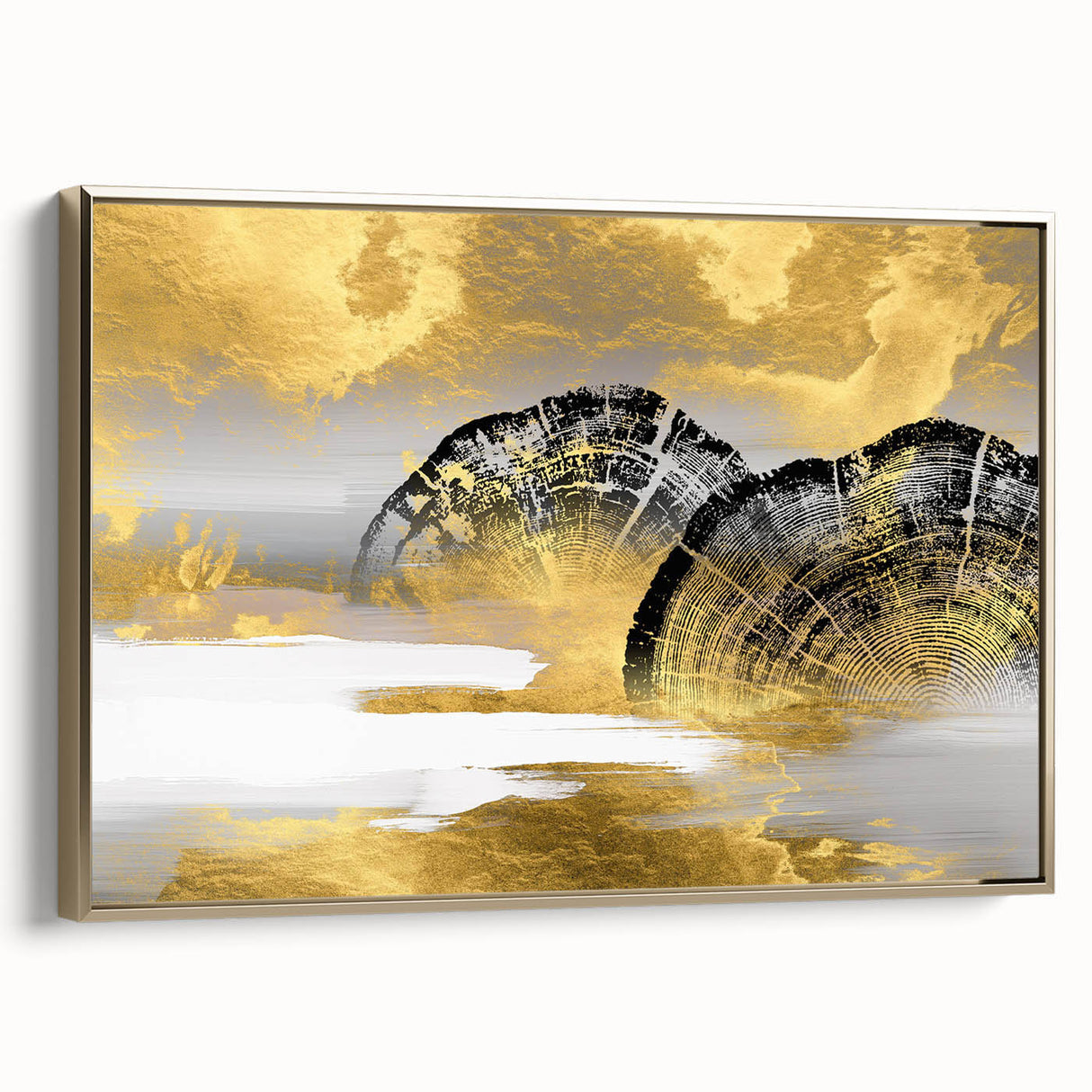 Abstract wall art canvas featuring vibrant colors and geometric shapes, showcasing a modern artistic design, ideal for contemporary home decor.