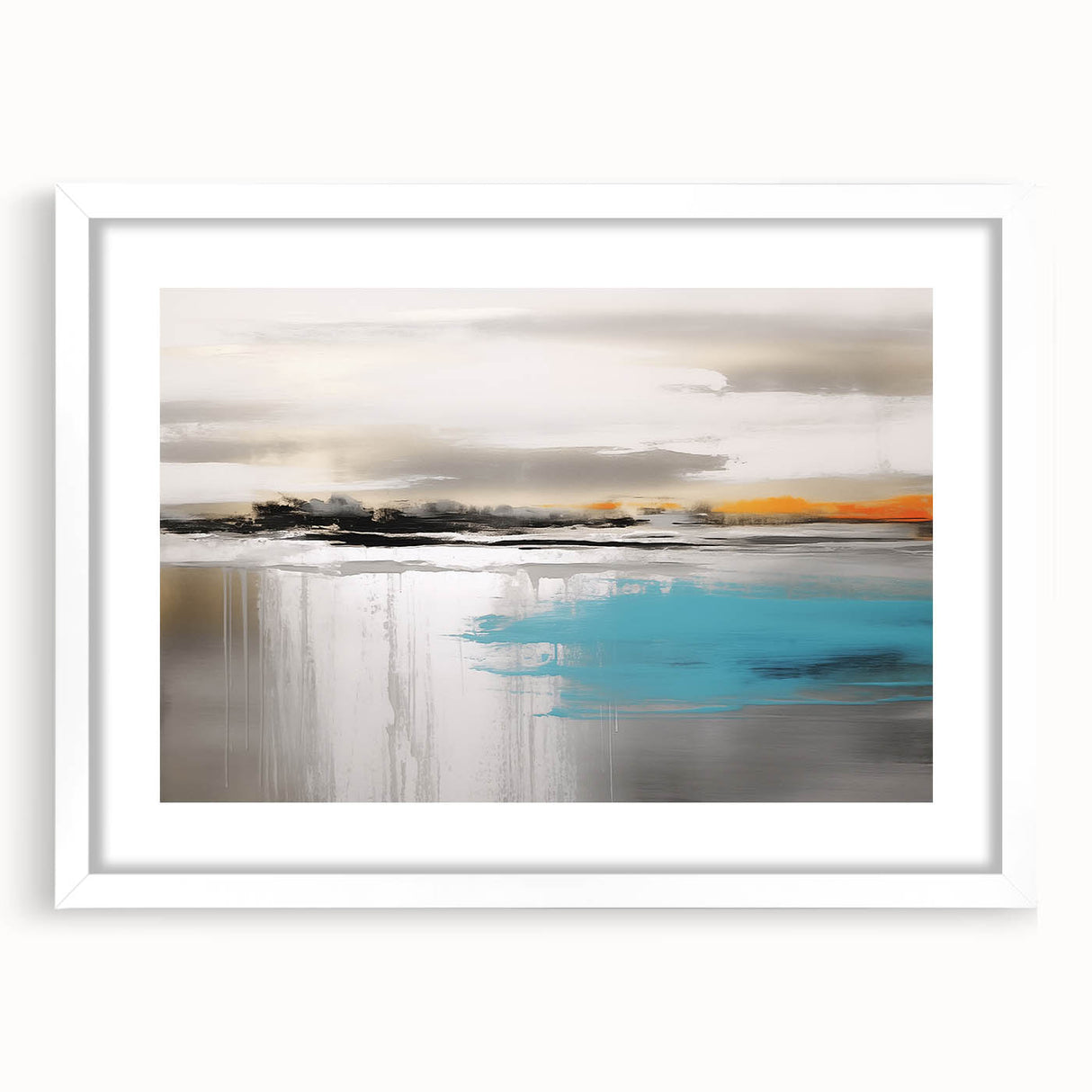 Abstract wall art canvas featuring vibrant colors and swirling patterns, perfect for adding a modern touch to any home decor.