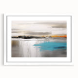 Abstract wall art canvas featuring vibrant colors and swirling patterns, perfect for adding a modern touch to any home decor.