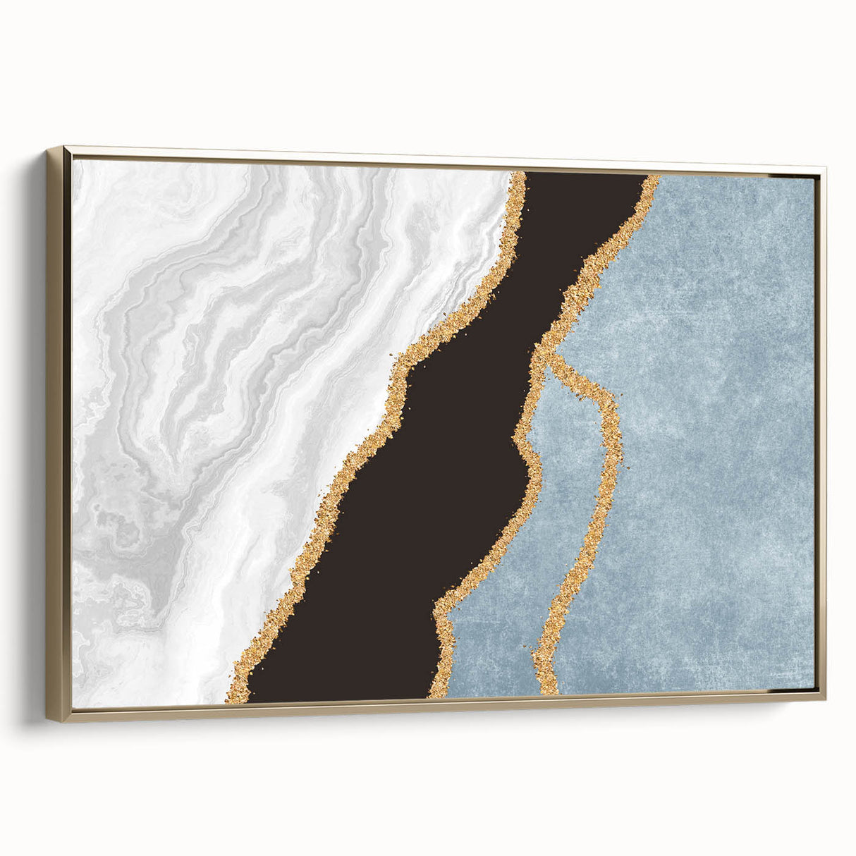Abstract wall art canvas print showcasing vibrant colors and fluid shapes, perfect for modern decor. The artwork is designed to evoke emotion and creativity, making it ideal for contemporary living spaces or art enthusiasts.