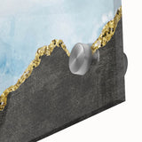 Abstract canvas artwork showcasing vibrant colors and dynamic shapes, perfect for modern decor, emphasizing creativity and artistic expression.