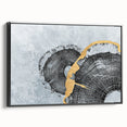 Abstract canvas art print showcasing vibrant colors and dynamic shapes, designed for modern home decor, emphasizing creativity and style.