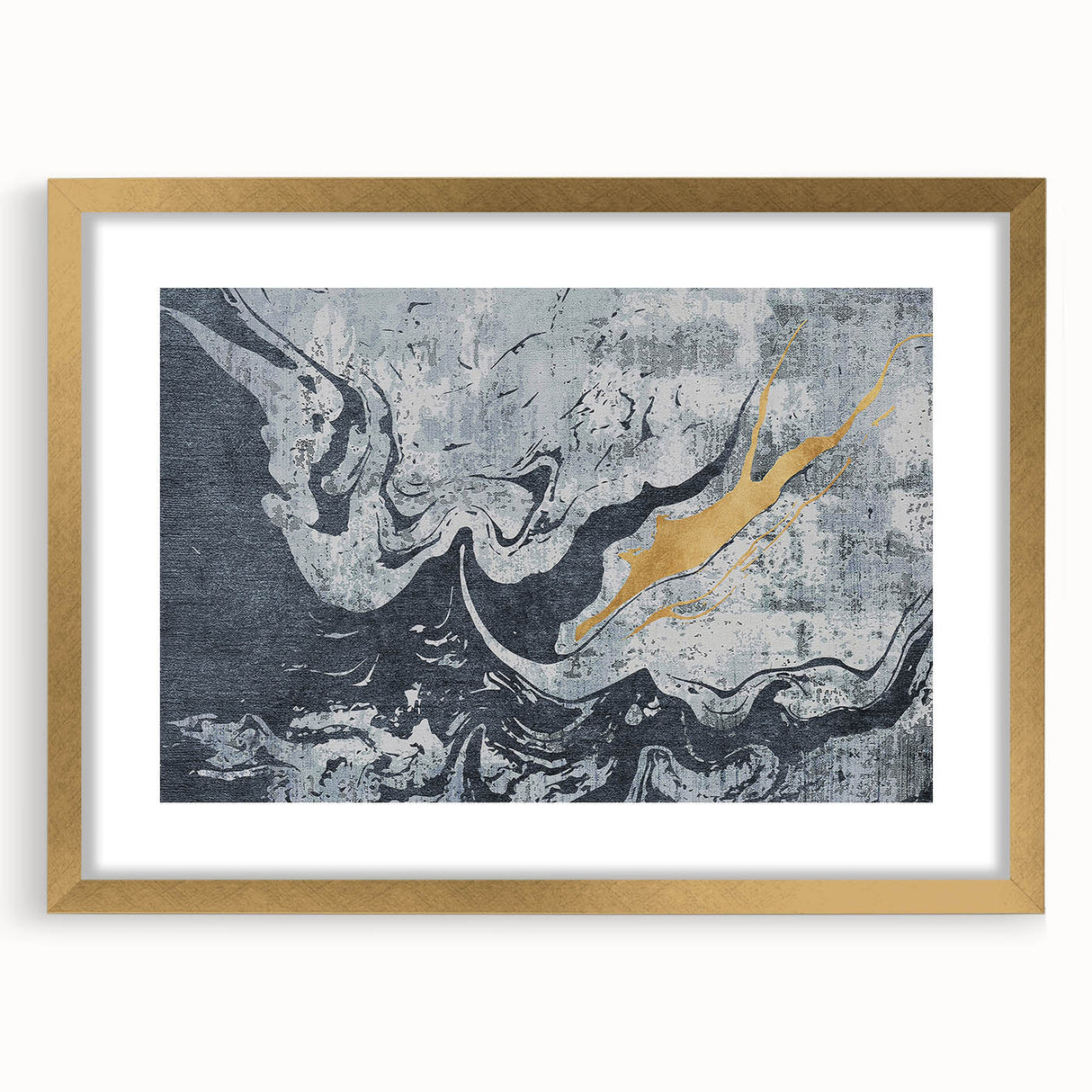 Colorful abstract canvas art featuring bold geometric shapes in vibrant hues of blue, orange, and yellow, ideal for modern home decor or artistic displays.