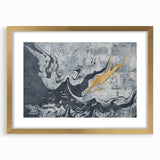 Colorful abstract canvas art featuring bold geometric shapes in vibrant hues of blue, orange, and yellow, ideal for modern home decor or artistic displays.