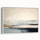 Colorful abstract canvas artwork showcasing vibrant swirls and geometric patterns, perfect for modern home decor and art enthusiasts.