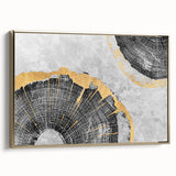Abstract wall art canvas print showcasing vibrant colors and dynamic shapes, perfect for modern decor and enhancing interior aesthetics.